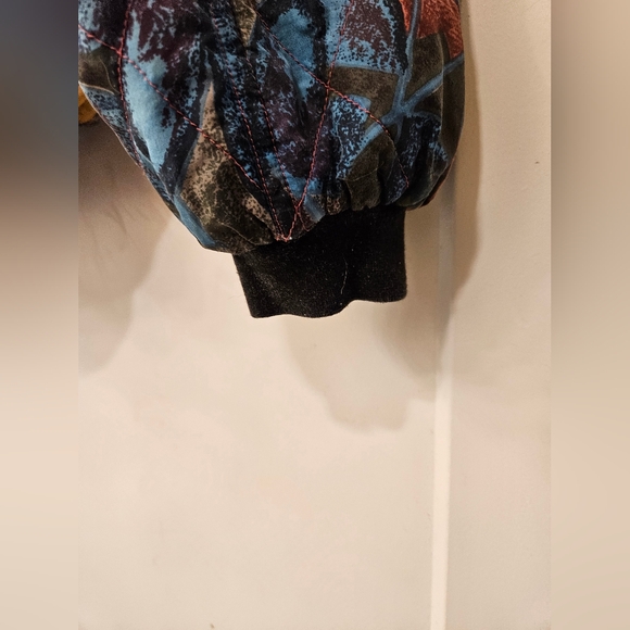 Vintage - Silk Sara Roberts NWOT Bomber Jacket - Size L - Picture 9 of 10